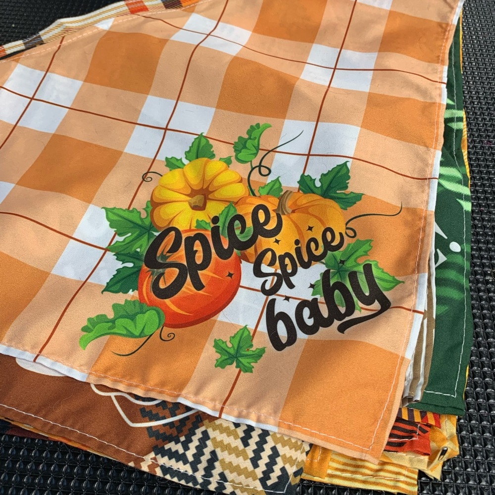 Thanksgiving Dog Bandanas